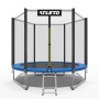 Батут дитячий з сіткою та драбинкою Atleto 312 см 
