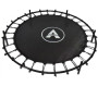 Детский батут комнатный Atleto 140 см с сеткой Синий
