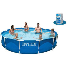 Басейн каркасний 28210 круглий Intex 42518