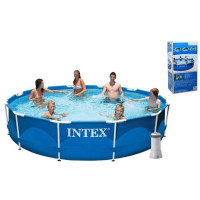Бассейн каркасный 28212 NP Intex 73473