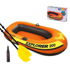 Човен EXPLORER надувний 58331 весла насос Intex 14786
