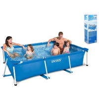 Басейн каркасний 28272 NP прямокутний. Intex 42520