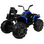 Детский электроквадроцикл Spoko HM-1288 с пластиковыми колесами Синий