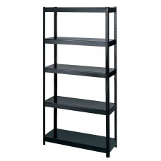 Стеллаж металлический Siker P9040L 180х90х40 Черный
