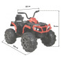 Детский электроквадроцикл Spoko HM-1288 Красный