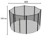 Сетка для батута Atleto 465 см 10 столбиков