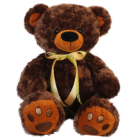 Ведмедик Бублик (сірий), 90 см. Копиця 21004-03