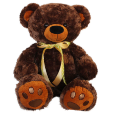 Ведмедик Бублик (сірий), 90 см. Копиця 21004-03