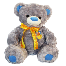 Ведмедик Бублик (сірий), 70 см. Копиця 21003-003