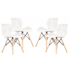 Крісло Bonro B-531 екошкіра біле (4 шт)