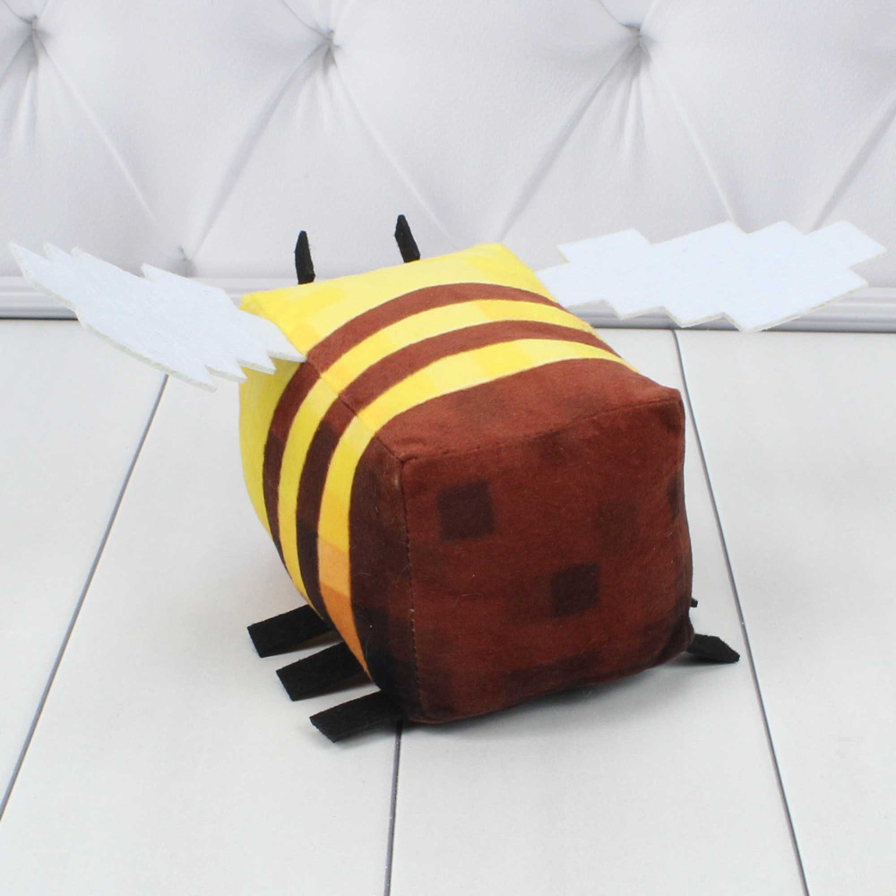М’яка іграшка МК Бджілка, Майнкрафт, Minecraft, 15 см