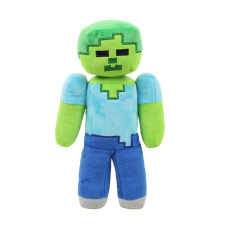 М’яка іграшка Майнкрафт Зомбі, Minecraft, 27 см