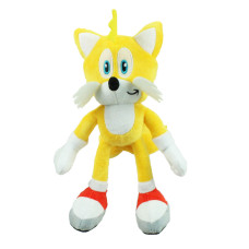 М'яка іграшка їжак Тейлз, (Sonic), Жовтий, 26 см