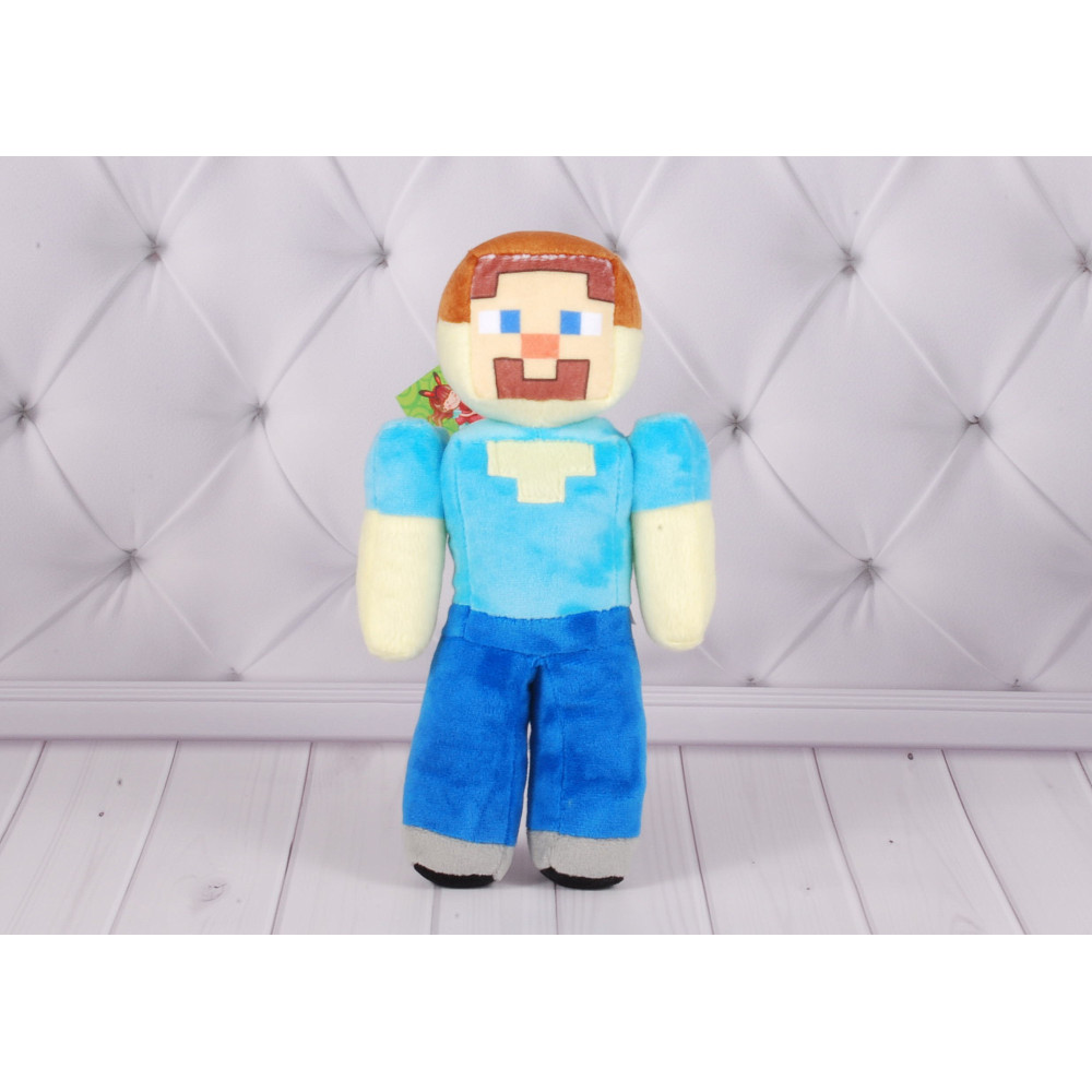 М’яка іграшка «Стів Майнкрафт/Minecraft» 23 см