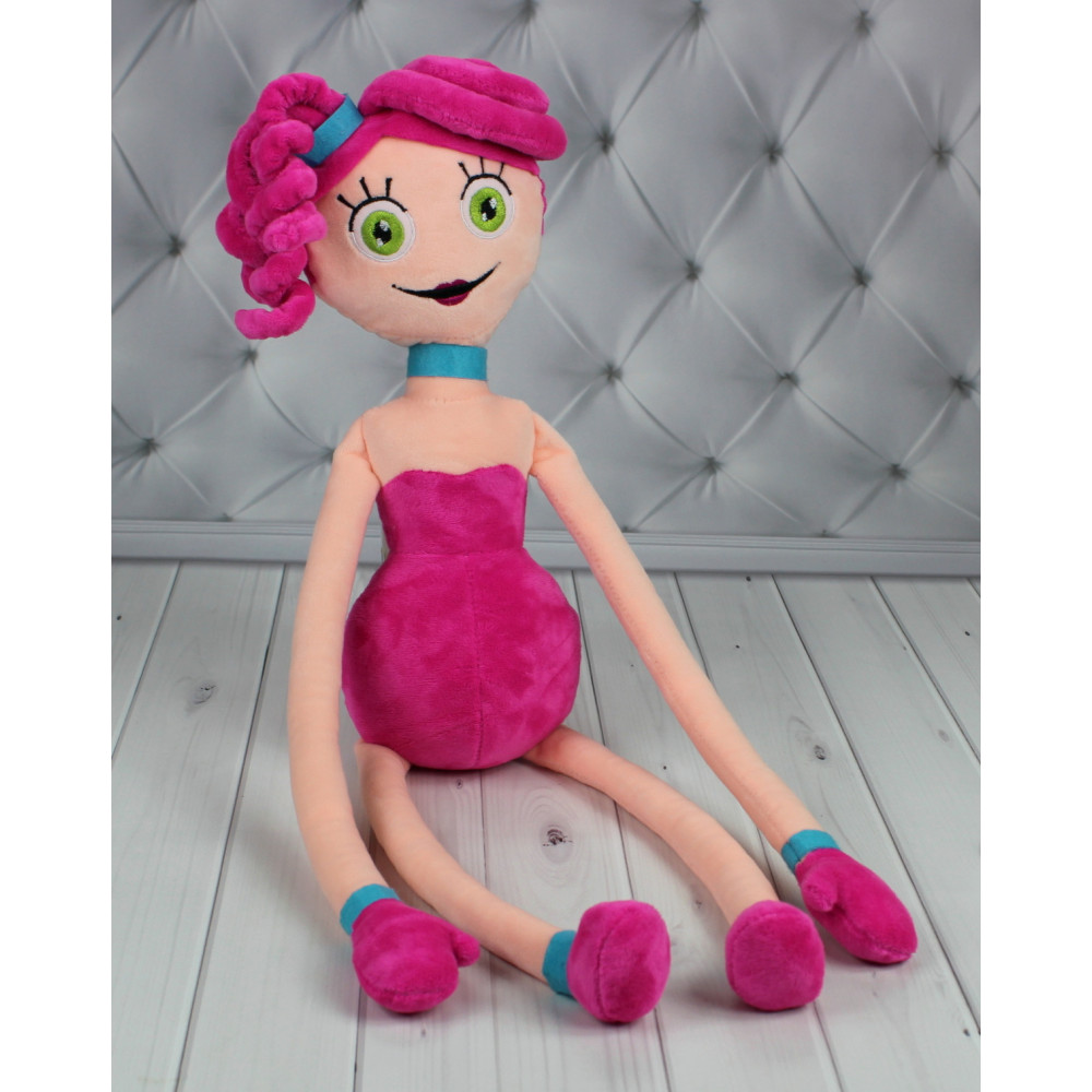 М'яка іграшка «Мама Павучиха Хагі Вагі (Huggy Wuggy/Poppy Playtime)» 60 см
