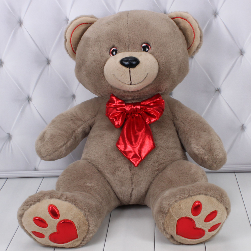М’яка іграшка «Плюшевий ведмедик Teddy», 57 см