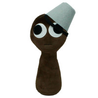 М’яка іграшка Brown Brud, коричневий Спрункі з гри Incredibox, Brud Sprunki, 27 см
