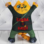 М’яка іграшка «Кіт Саймона, патріотичний» 28 см