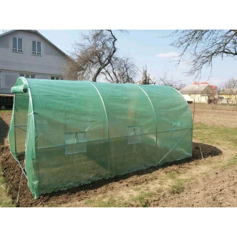 Теплица садовая пленочная Bass Polska 18кв.м 600 х 300 х 200 см