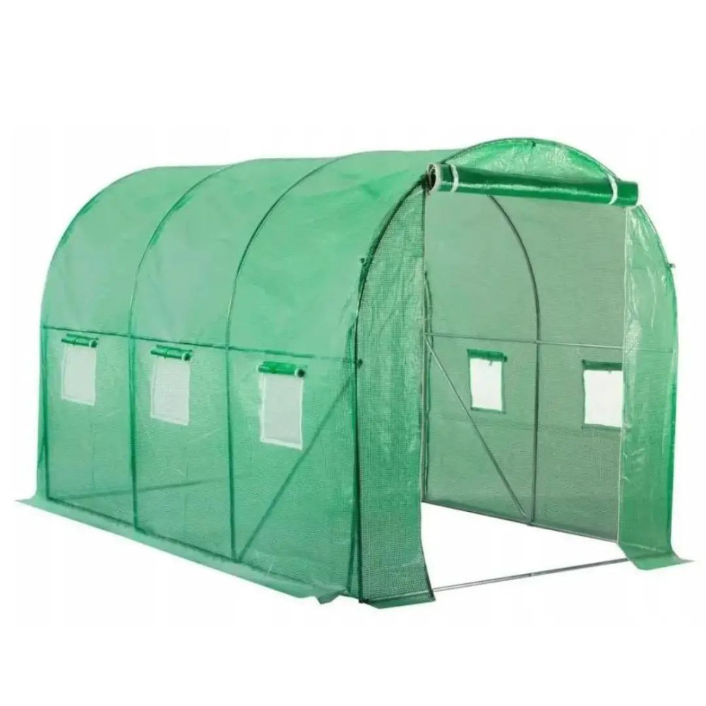 Теплица садовая пленочная Bass Polska 18кв.м 600 х 300 х 200 см